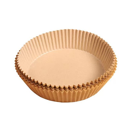 Hartie de copt pentru friteuza si tava, unica folosinta, 16x20x4.5 cm, Set 200 buc