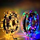 Set 2 Instalatii model rola 50 m ,model diamant, 240 LED culori diverse