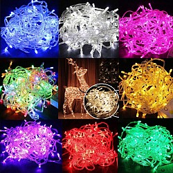 Instalație Liniară 50 m, 500 LED diverse culori, interior/exterior