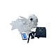 Instalație solara Stelute 3 m, 10 LED, cu telecomandă și acumulator, interior/exterior