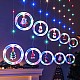 Instalație Perdea cu Cercuri și Figurine, 120 LED multicolor, 3 m, interior