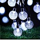 Instalație Solară 5 m, 30 LED globuri, exterior, diverse culori