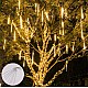 Instalație Ploaie de Meteorți, 8 tuburi × 50 cm, interconectabilă, LED diverse culori