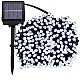 Set 2 Instalatii 100 leduri, 12 metri, Incarcare solara