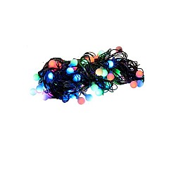 Set 2 Instalatii brad 40 leduri in forma de sfera , 5 m