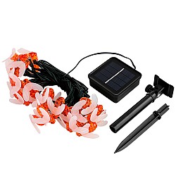 Set 2 Instalatii cu incarcare solara 50 led , albinute  diverse culori