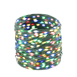 Instalatie tip banda led  de exterior  cu 8 jocuri de lumini sir de 20m ,180 led , IP44, Multicolor