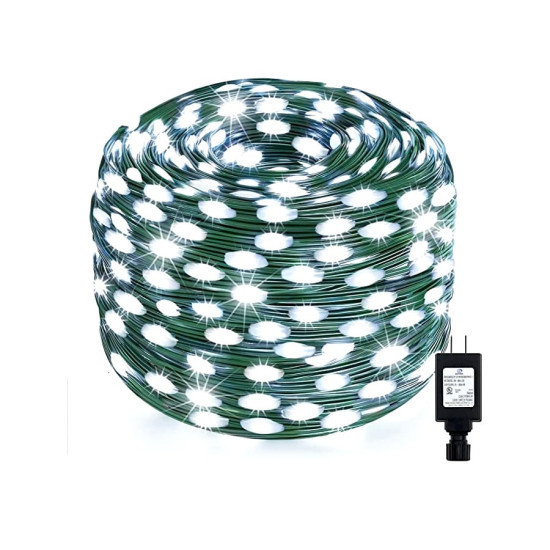 Instalatie tip banda led  de exterior  cu 8 jocuri de lumini sir de 100m , 800 led ,IP44, diverse culori