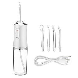Irigator Bucal si Oral Profesional cu 4 Capete Curatare, 3 Moduri de Lucru, Portabil, Rezervor 220 ml