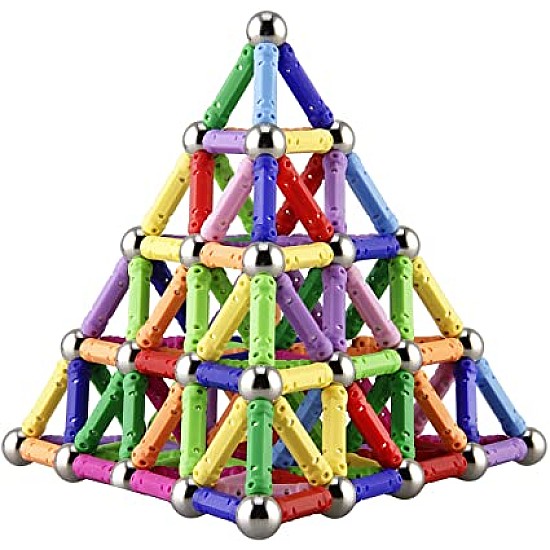 Joc creativ pentru copii, magnetic 48 piese