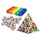 Joc creativ pentru copii, magnetic 48 piese