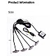 Kit 6 lumini ambientale auto grila RGB 12V