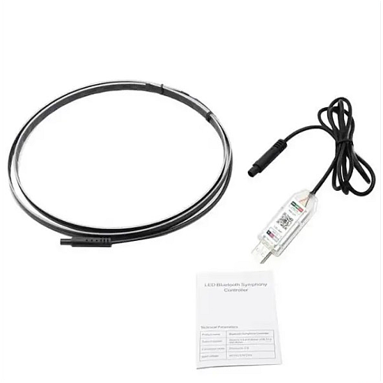 Banda acrilica Symphony 120 cm RGB USB