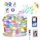 Kit banda smart, RGB, 10m cu  telecomanda si jocuri de lumini in functie de ritm muzica