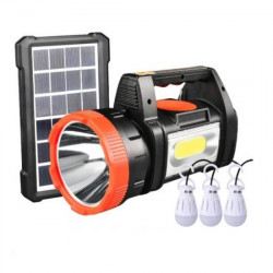 Kit solar YC-T05 lanterna,panou solar si 3 becuri cu bluetooth