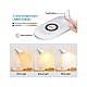 Lampa de birou flexibila cu stand incarcare telefon wireless