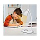 Lampa de birou flexibila cu stand incarcare telefon wireless