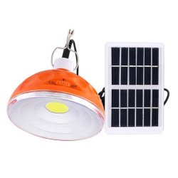Lampa cu incarcare solara si baterie incorporata ,7 W/4 W , RGB, model EP021