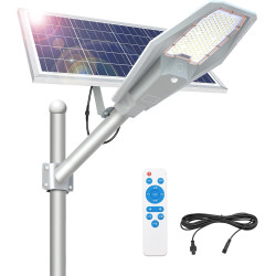 Lampa stradala cu panou solar 200 W si telecomanda , XJ802