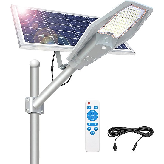 Lampa stradala cu panou solar 200 W si telecomanda , XJ802