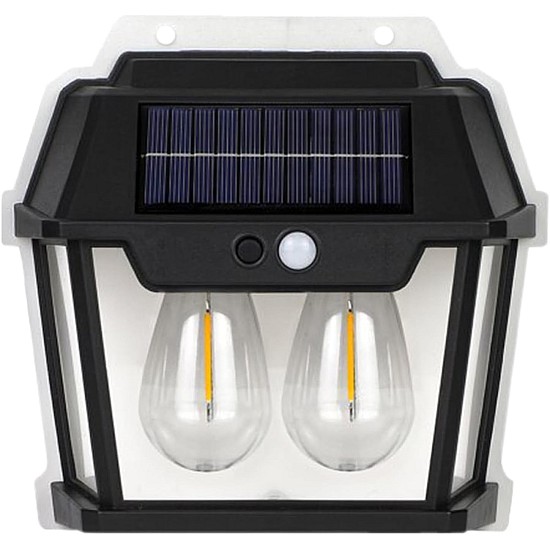 Set 2 Lampi Solare de Perete LED, 28W, cu Senzori