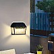 Set 2 Lampi Solare Perete LED 3 Becuri cu Senzori