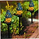 Set 2 lampi solare decor gradina – casute cu flori 