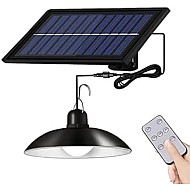 Lampa solara suspendata, cu telecomanda, 90 Lm/W