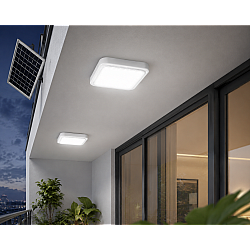 Lampa Aplica Solara LED 60W Alb cu Telecomanda – Iluminare Economica pentru Exterior