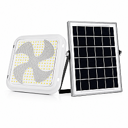 Lampa Aplica Solara LED 60W Alb cu Telecomanda – Iluminare Economica pentru Exterior