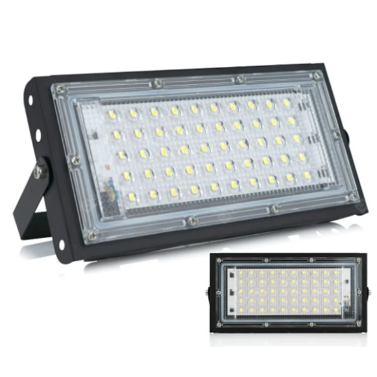 Lampa lucru 220 v 50 w led smd proiector dreptunghiular