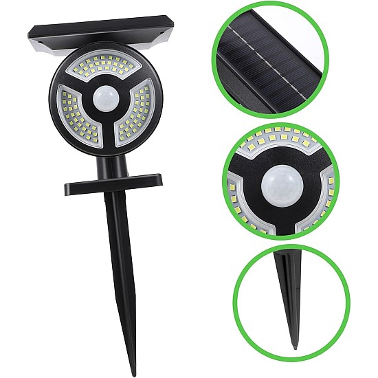 Lampa Solara 72 LED si Senzor Miscare Andowl QTY72