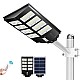 Lampa cu incarcare solara 800 W cu telecomanda si suport metalic