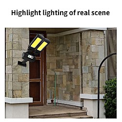 Lampa solara de perete cu doua reflectoare si telecomanda