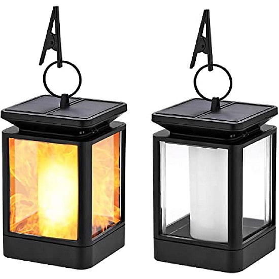 Lampa solara cu efect de flacara pentru gradina XF6003
