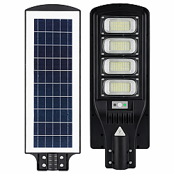 Lampa solara stradala cu senzor de miscare 400W, 4 casete