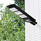 Lampa stradala proiector LED cu Incarcare Solara prin Panou Fotovoltaic + telecomanda