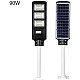 Lampa stradala proiector LED cu Incarcare Solara prin Panou Fotovoltaic + telecomanda