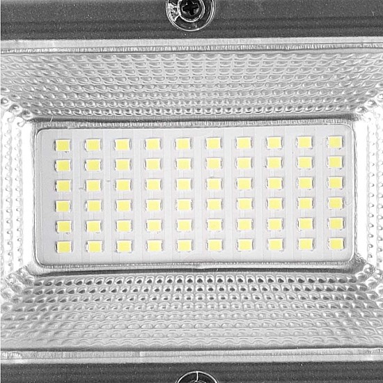 Lampa stradala proiector LED cu Incarcare Solara prin Panou Fotovoltaic + telecomanda