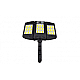 Lampa solara tripla perete cu telecomanda si senzor de lumina
