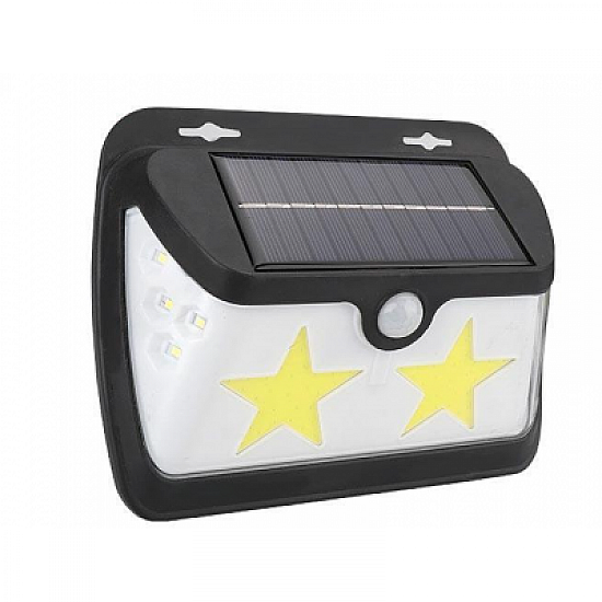 Set 2 Lampi solare cu senzor de miscare si lumina LF -1573B STEA 