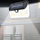 Set 2 Lampi solare cu senzor de miscare si lumina LF -1573B STEA 