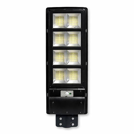 Lampa stradala 400W LED SMD cu 8 casete individuale, panou solar, senzor de lumina si telecomanda