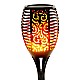 Lampa solara tip torta cu efect flacara, varianta mare 58cm, 96LED