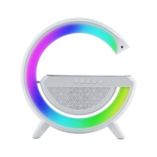 Incarcator inteligent wireless 3 in 1, lampa de veghe si boxa 