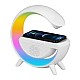 Incarcator inteligent wireless 3 in 1, lampa de veghe si boxa 