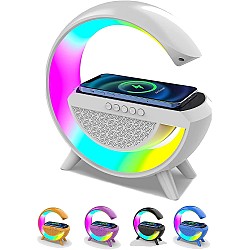 Incarcator inteligent wireless 3 in 1, lampa de veghe si boxa 