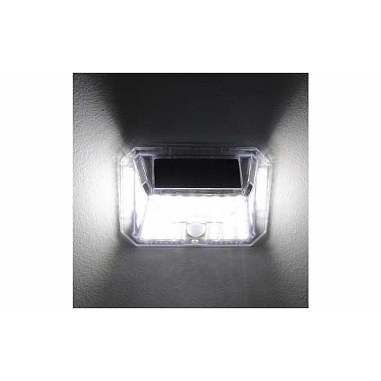Lampa solara de perete GD188, senzor de miscare, 88 SMD