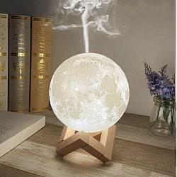 LAMPA DE VEGHE IN FORMA DE LUNA CU UMIDIFICATOR