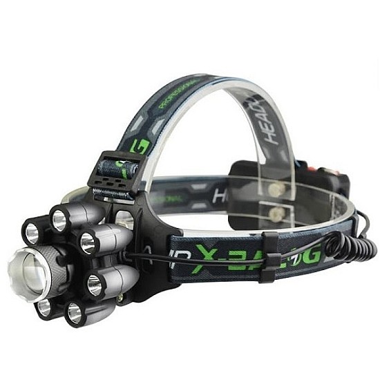 Lanterna De Cap BL-T85-8 Cu 8 LED Si 6 Faze Lumina